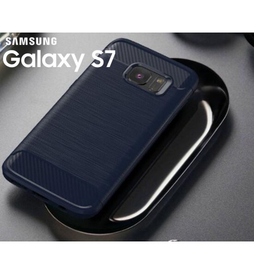 GALAXY S7 case impact proof rugged case with carbon fiber