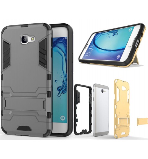 Galaxy J5 Prime Case Heavy Duty Hybrid Kickstand Case