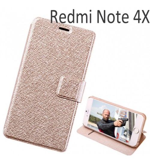 Xiaomi Redmi Note 4X luxury flip leather case