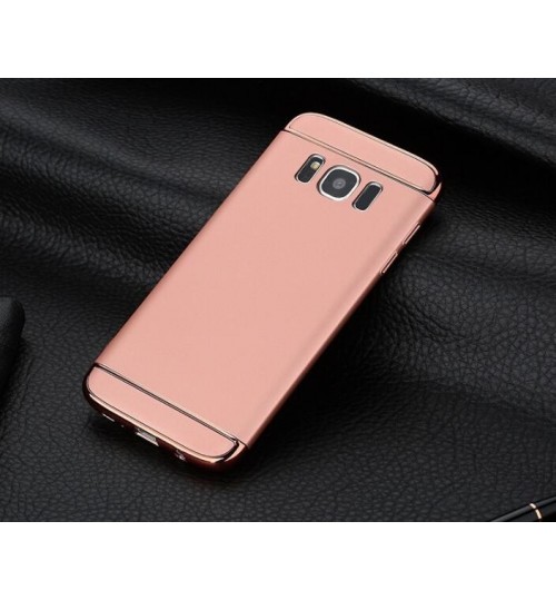 Galaxy S8  case Luxury Electroplating 3 in 1 case