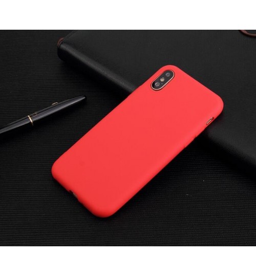 Iphone X  Case slim fit TPU Soft Gel Case