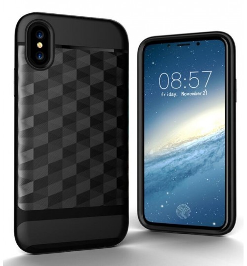 Iphone X case Diamond impact proof heavy duty case