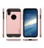 Iphone X case impact proof hybrid case brushed met