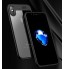Iphone X case hybird bumper with clear back case