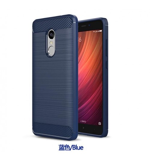 Redmi Note 4 case impact proof rugged case with carbon fiber