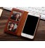 Alcatel Pixi 4 5.0 Inch Case Slim Leather Wallet Case 6 Cards 2 Id Magnet - Brown