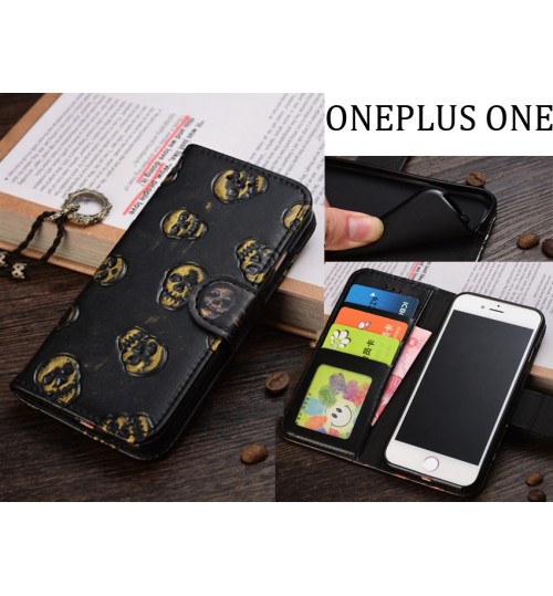 OnePlus 1 Leather Wallet Case Cover