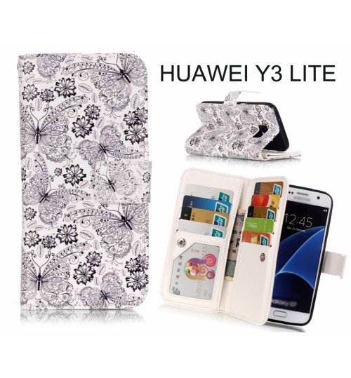 Huawei Y3 LITE Multifunction wallet leather case