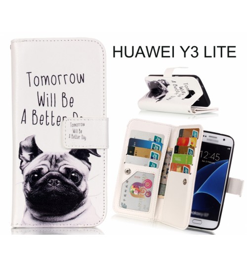 Huawei Y3 LITE Multifunction wallet leather case