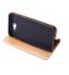 Huawei Y3 lite Premium Leather Embossing wallet Folio case
