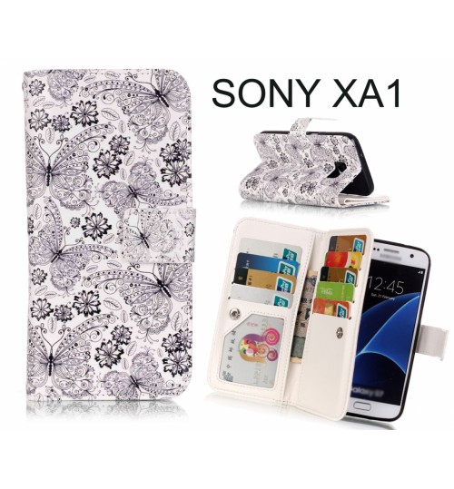 Sony Xperia XA1  Multifunction wallet leather case