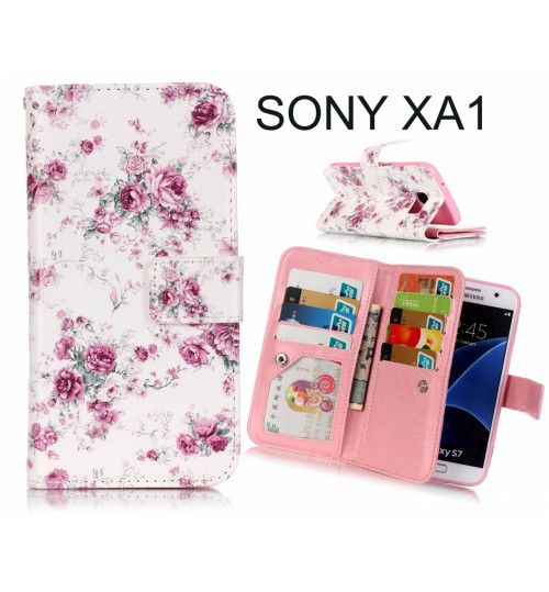 Sony Xperia XA1  Multifunction wallet leather case