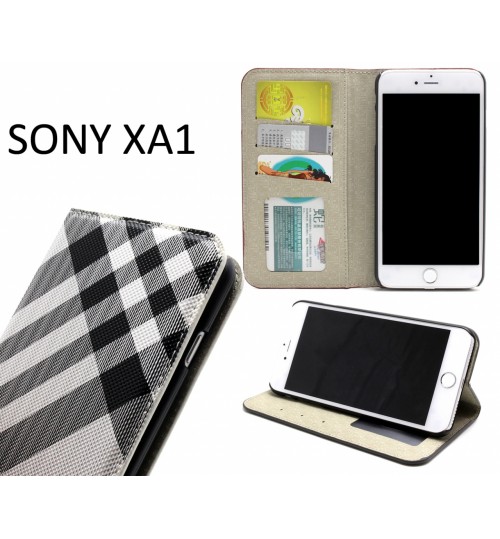 Sony Xperia XA1 case wallet Leather case