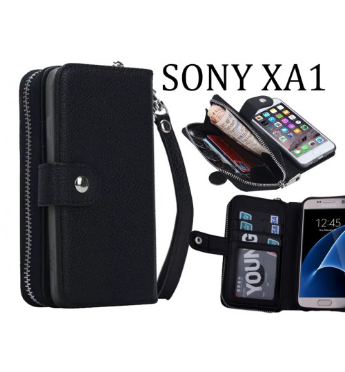 Sony Xperia XA1 full wallet leather case