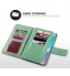 MOTO C case Double Wallet leather case 9 Card Slots