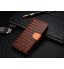 Galaxy Xcover 3 Case  Leather Wallet Case Cover - Brown