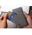 Galaxy Xcover 3 Case Slim Leather Wallet Case - Grey