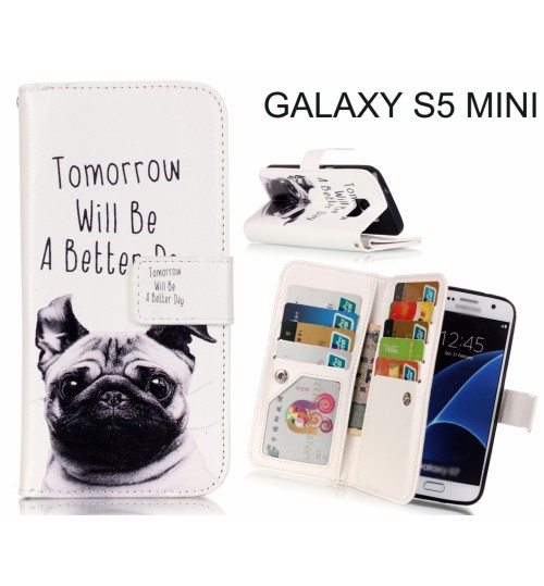 Galaxy S5 Mini case Multifunction wallet leather case