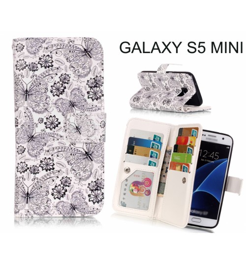 Galaxy S5 Mini case Multifunction wallet leather case