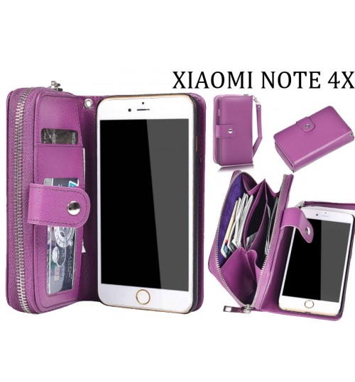Xiaomi Redmi Note 4X case  full wallet leather case