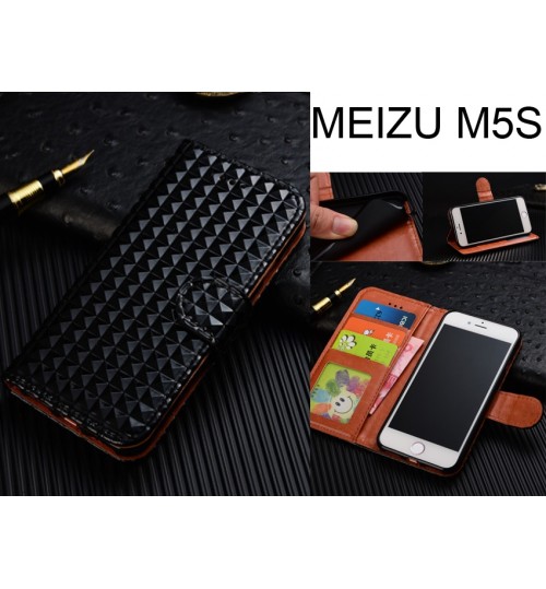Meizu M5S case Leather Wallet Case Cover