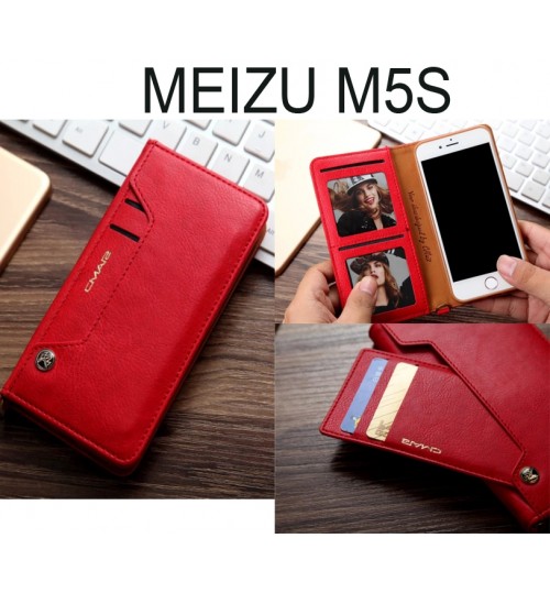 MEIZU M5S CASE slim leather wallet case