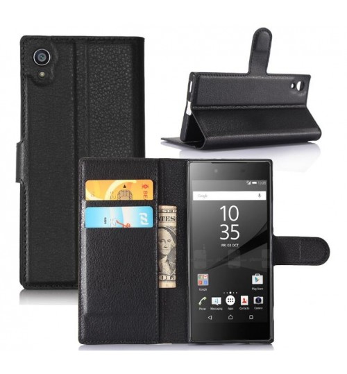 Sony Xperia XA1 wallet leather case+Pen