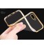 Oppo R11 case plating bumper with clear gel back cover case