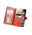 Huawei Y5 2017  Case Double Wallet Leather Case 9 Card Slots - Brown