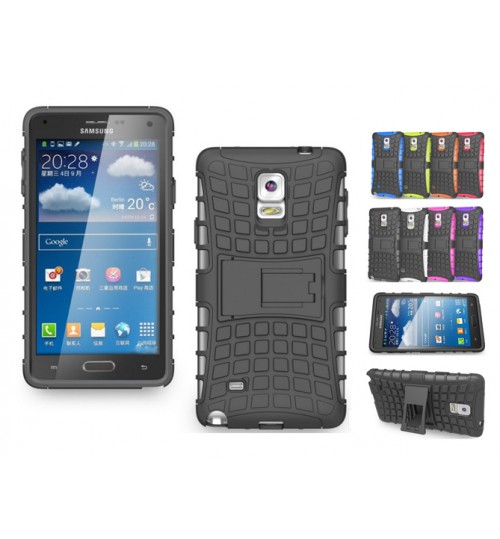 Note 4 Case Heavy Duty Hybrid Kickstand +Combo