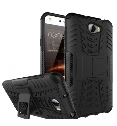 HUAWEI Y5 II Case HUAWEI Y6 ELITE CASE Heavy Duty Kickstand case