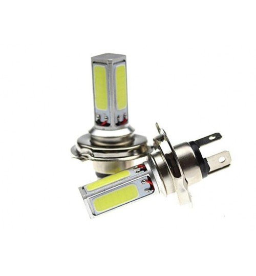 H4 Light Bulb COB LED Headlight Bulbs Fog Light