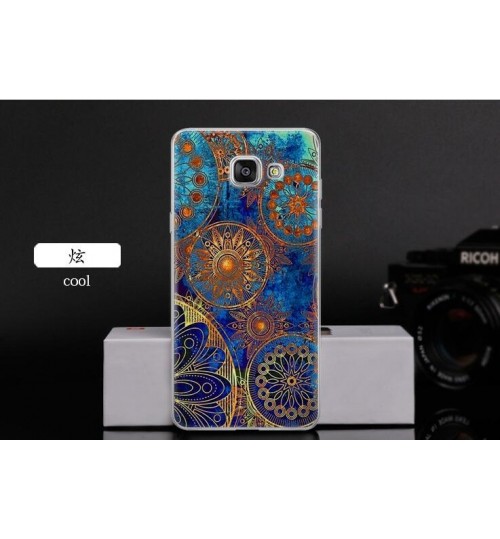 Galaxy A7 2017 case Ultra Slim Soft Gel TPU printed case