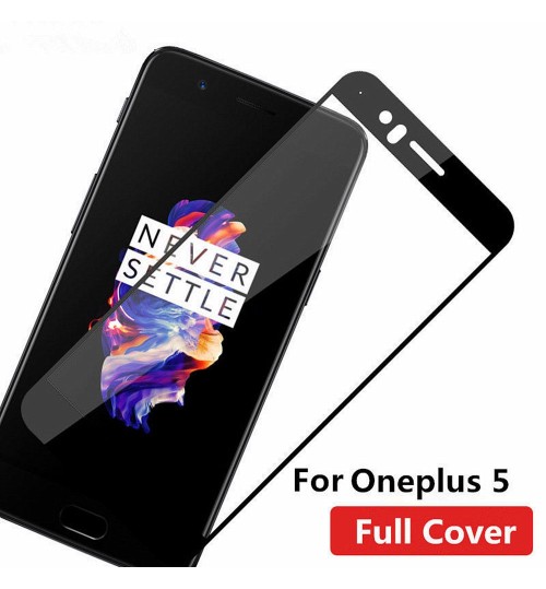 Oneplus 5 fully covered Curved Tempered Glass screen protector