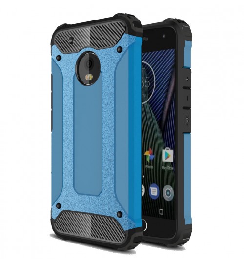 MOTO G5 Plus Case Armor Rugged Holster Case