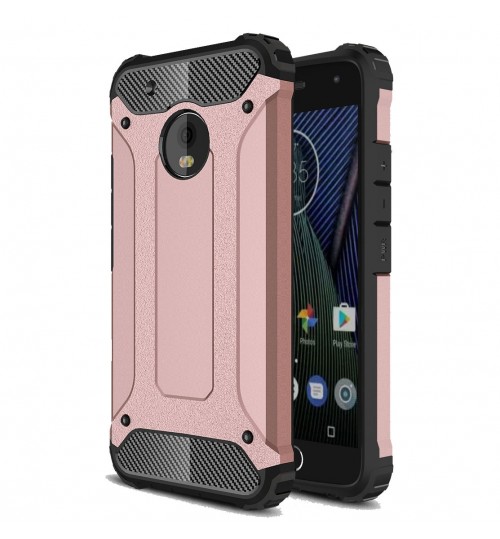 MOTO G5 Plus Case Armor Rugged Holster Case