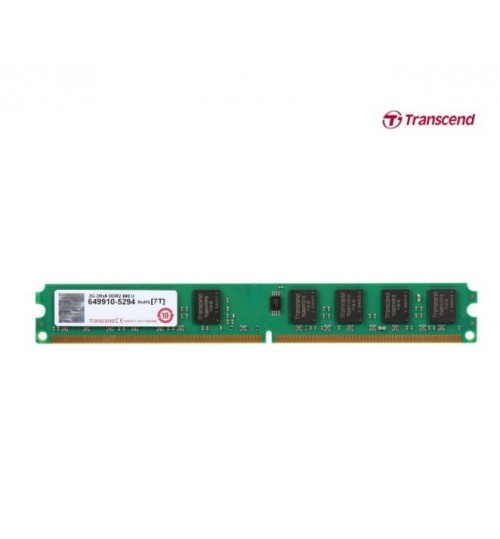 Transcend 2GB DDR2 SDRAM 800 (PC2 6400) Desktop Memory JM800QLU-2G