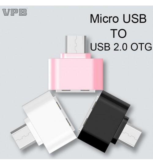 Micro USB Male to USB 2.0 Adapter OTG Converter For Android Tablet Phone