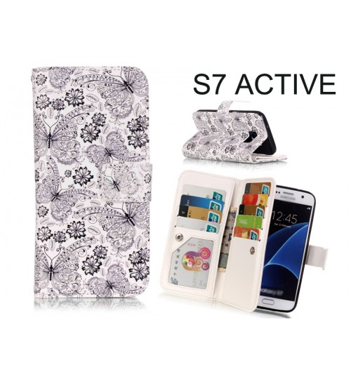 Galaxy S7 Active Case Multifunction wallet leather case