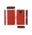 Alcatel Pixi 4 (6) Case Double Wallet Leather Case 9 Card Slots - Brown