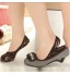 Womens Lace No Show Liner Socks Low Cut Line Socks