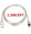 USB 2.0 Male to 4 Pin IEEE 1394 Cable FireWire Lead Adapter Converter 1.5M/5FT