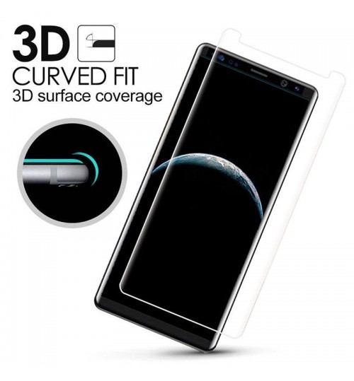Galaxy Note 8 Friendly CURVED Tempered Glass Screen Protector