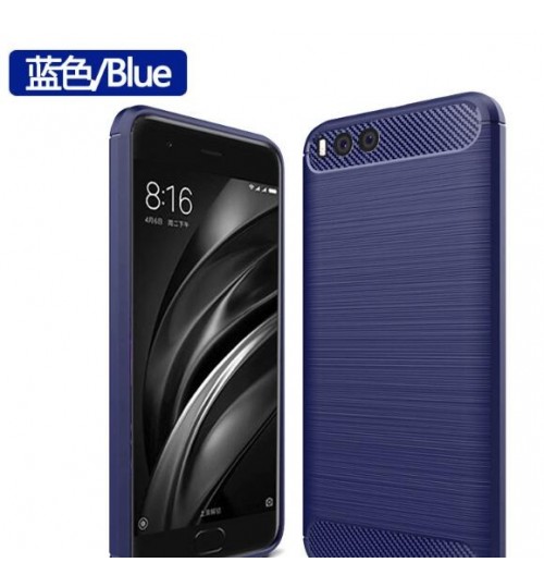 Xiaomi Mi 6  case impact proof rugged case with carbon fiber