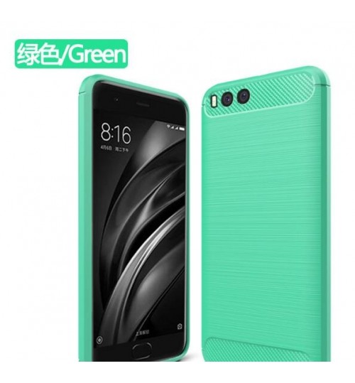 Xiaomi Mi 6  case impact proof rugged case with carbon fiber