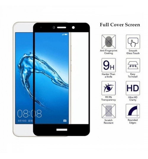 Huawei Y7 Prime  Full Screen Tempered Glass Screen Protector Film