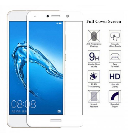 Huawei Y7 Prime  Full Screen Tempered Glass Screen Protector Film