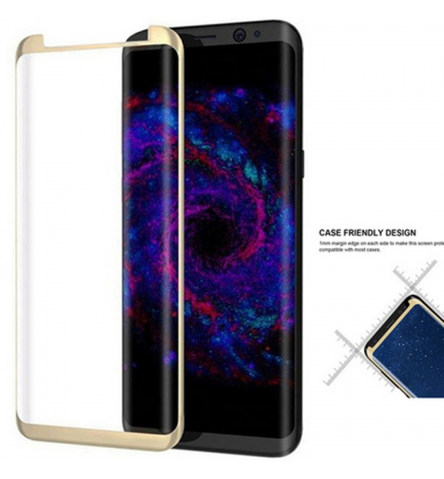 Galaxy Note 8 Friendly CURVED Tempered Glass Screen Protector