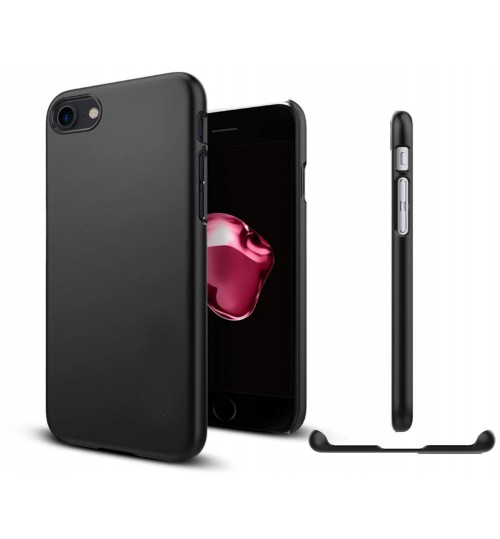 Iphone 7  hard case slim matte black + SP+Pen