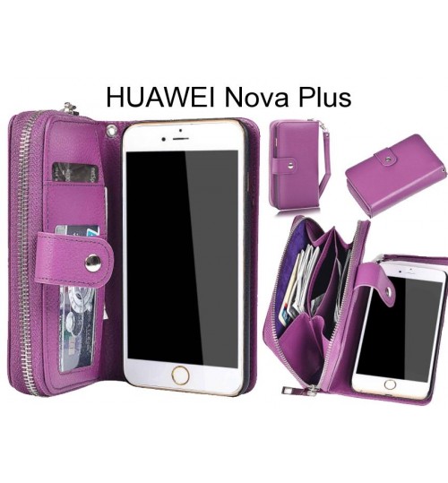 HUAWEI Nova Plus  Case coin wallet case full wallet leather case